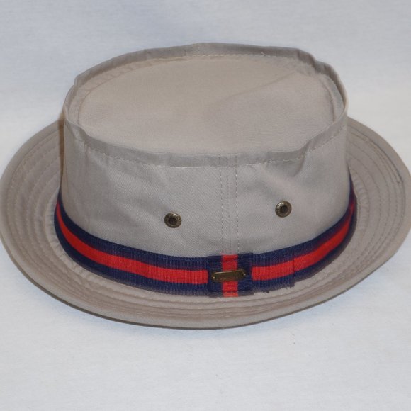 Stetson Fairway Cotton Bucket Rain Hat 